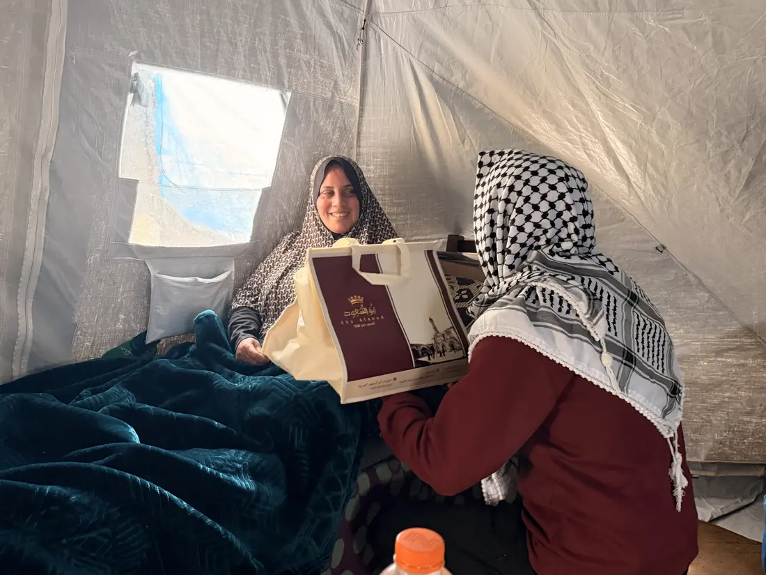 أحد أنشطة جود بينكم الميدانية